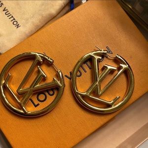 Louis Vuitton Loop Earrings